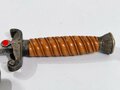 Dolch für Offiziere des Heeres, Hersteller Eickhorn Solingen, stark getragenes, ungereinigtes Stück