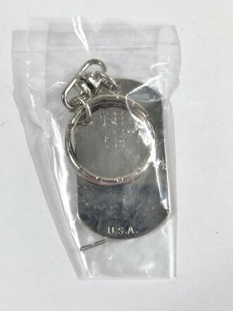 U.S. Airborne Schlüsselanhänger in Form und Größe einer Erkennungsmarke. Originalverpackt, sie erhalten ein ( 1 ) Stück