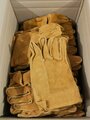 U.S. 1969 dated Glove shells, Leather, Protective. Unused, some storage wear, size 1 ( large ) You will receive one ( 1 ) pair