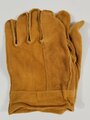 U.S. 1969 dated Glove shells, Leather, Protective. Unused, some storage wear, size 1 ( large ) You will receive one ( 1 ) pair