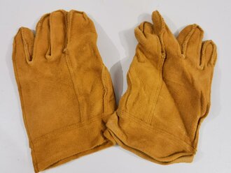 U.S. 1969 dated Glove shells, Leather, Protective....
