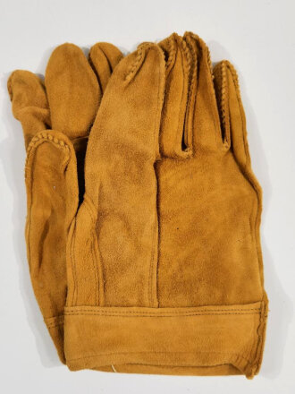 U.S. 1969 dated Glove shells, Leather, Protective....