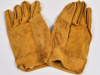 U.S. 1969 dated Glove shells, Leather, Protective. Unused, some storage wear, size 4 ( large ) You will receive one ( 1 ) pair