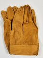 U.S. 1969 dated Glove shells, Leather, Protective. Unused, some storage wear, size 4 ( large ) You will receive one ( 1 ) pair