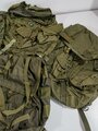 U.S. Field Pack, Combat, Nylon. You will receive exact the 6 pieces pictured, all are very well used and may be damaged