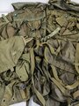 U.S. Field Pack, Combat, Nylon. You will receive exact the 6 pieces pictured, all are very well used and may be damaged