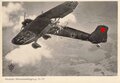 Ansichtskarte "Henschel Mehrzweckflugzeug Hs 126"