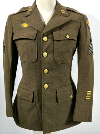 U.S. Army Air Forces, 1943 dated coat, wool. The owner...