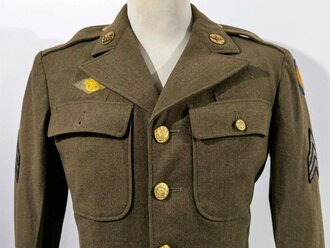 U.S. Army Air Forces, 1943 dated coat, wool. The owner...