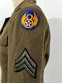 U.S. Army Air Forces, 1943 dated coat, wool. The owner was part of the 8th Air force , overseas for 2 years and honorable discharged service men.