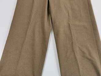 U.S.1945 dated Trousers, field, wool, size 32x34. Some small moth holes, otherwise very good condition