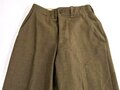 U.S.1945 dated Trousers, field, wool, size 32x34. Some small moth holes, otherwise very good condition