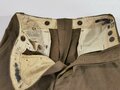 U.S.1945 dated Trousers, field, wool, size 32x34. Some small moth holes, otherwise very good condition