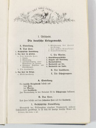 "Der Einjährig Freiwillige der Infanterie" Berlin 1915 mit 381 Seiten