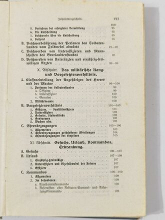 "Der Einjährig Freiwillige der Infanterie" Berlin 1915 mit 381 Seiten