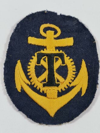 Kaiserliche Marine, Ärmelabzeichen Torpedomechanikermaat