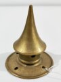 Spitze für eine Pickelhaube für Mannschaften, Messing