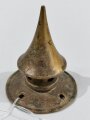 Spitze für eine Pickelhaube für Mannschaften, Messing