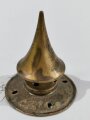 Spitze für eine Pickelhaube für Mannschaften, Messing