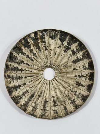Kaiserreich, Steckkokarde für eine Pickelhaube. Durchmesser 51mm, Originallack