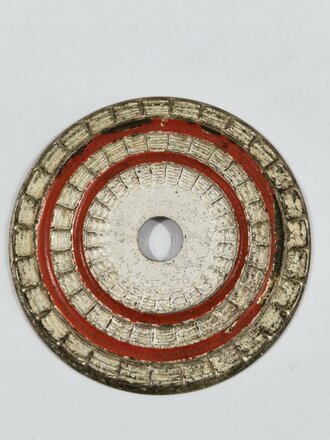 Kaiserreich, Steckkokarde für eine Pickelhaube . Durchmesser 49mm, Originallack