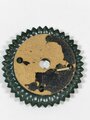 Kaiserreich, Steckkokarde für eine Pickelhaube . Durchmesser 53mm, Originallack