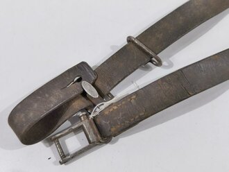 1.Weltkrieg, Trageriemen für Gewehr, stark getragenes Stück