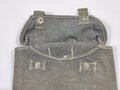 Tasche für die Gasplane der Wehrmacht, stark getragenes Stück