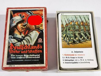 "Deutschlands Wehr- und Waffen" Ein neues Quartellspiel von unserer Wehrmacht. Hausser Spiele