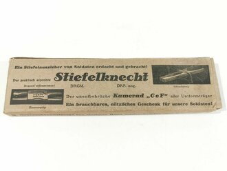 Stiefelknecht , als Feldpostbrief an die Front zu verschicken. Guter Zustand