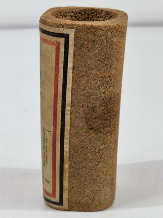 1.Weltkrieg , Feldpostpaket aus Kork, Deckel fehlt, Länge 15cm