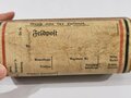 1.Weltkrieg , Feldpostpaket aus Kork, Deckel fehlt, Länge 15cm