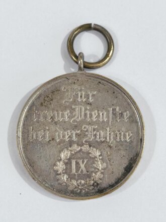Württemberg Dienstauszeichnung Medaille für IX...