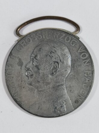 Baden, silberne Verdienstmedaille, Zink