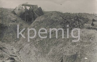 1.Weltkrieg, feldgraue auf Wacht, Foto im Postkartenformat
