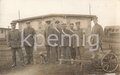 1.Weltkrieg Maschinengewehrtrupp, Foto im Postkartenformat