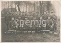 1.Weltkrieg Maschinengewehrtrupp, Foto13 x 17cm