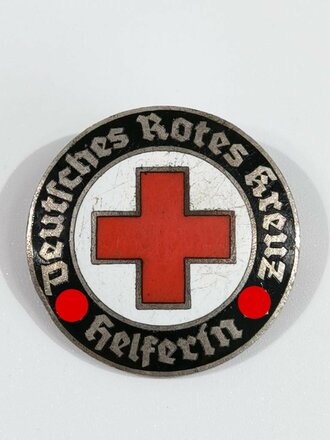 Deutsches Rotes Kreuz, Brosche "Helferin" 2. Form, emailliert