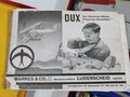 2 Stück Metall Flugzeug Baukästen "DUX" Nicht auf Vollständigkeit geprüft, ungereinigt