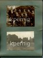 Fotoalbum 1. Weltkrieg Westfront, ca. 30 Fotos mit milit. Bezug, darunter Serie von 9 Aufnahmen eines Krupp 30,5 cm Mörser L/30 in Buntfarbentarnung (Tarnname: Beta-M-Gerät L/30, auch "Schwere Kartaune"), "Dicke Bertha"