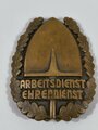 Ehrenzeichen " Arbeitsdienst Ehrendienst" 50mm, Segebrecht Wien