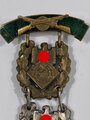 Deutscher Schützenverband, kleine Auszeichnung für Schießleistung in bronze und silber 1.Form