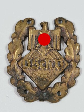 Deutscher Schützenverband, kleine Auszeichnung für Schießleistung in bronze, 1.Form