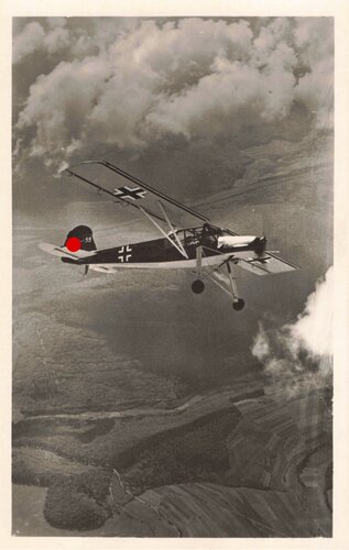 Ansichtskarte Fi 156 Fieseler - Stroch