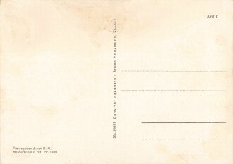 Ansichtskarte "Zerstörer Messerschmitt Me 110"