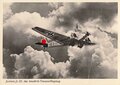 Ansichtskarte "Junkers-Ju 52, das beste Transportflugzeug" - geknickt