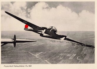 Ansichtskarte "Focke-Wulf Nahaufklärer Fw. 189"