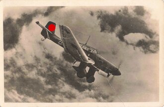 Ansichtskarte "Sturzkampfflugzeug Junkers Ju-87"