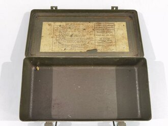 U.S. First aid kit, original paint