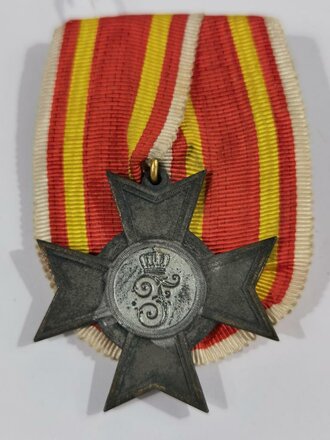 Baden, Kriegsverdienstkreuz 1916, Zink, an Einzelspange